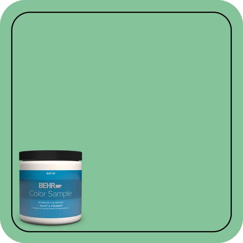 BEHR PREMIUM PLUS #P410-4 Willow Hedge Flat Low Odor & Primer (1)
