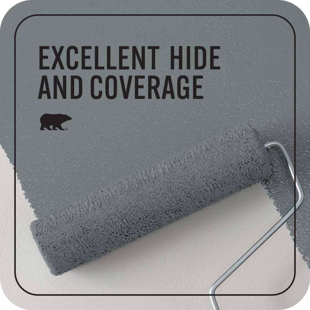 BEHR PREMIUM PLUS #N450-5 Intergalactic Flat EcoMix Plant-Based & Primer (2)