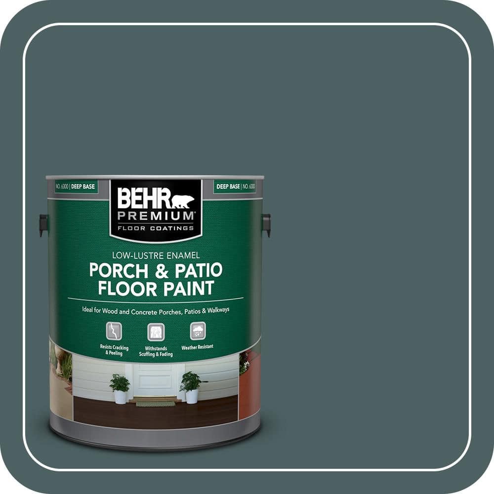 BEHR PREMIUM #PPU12-20 Low-Lustre Enamel Interior/Exterior Porch and Patio Floor Paint (1)