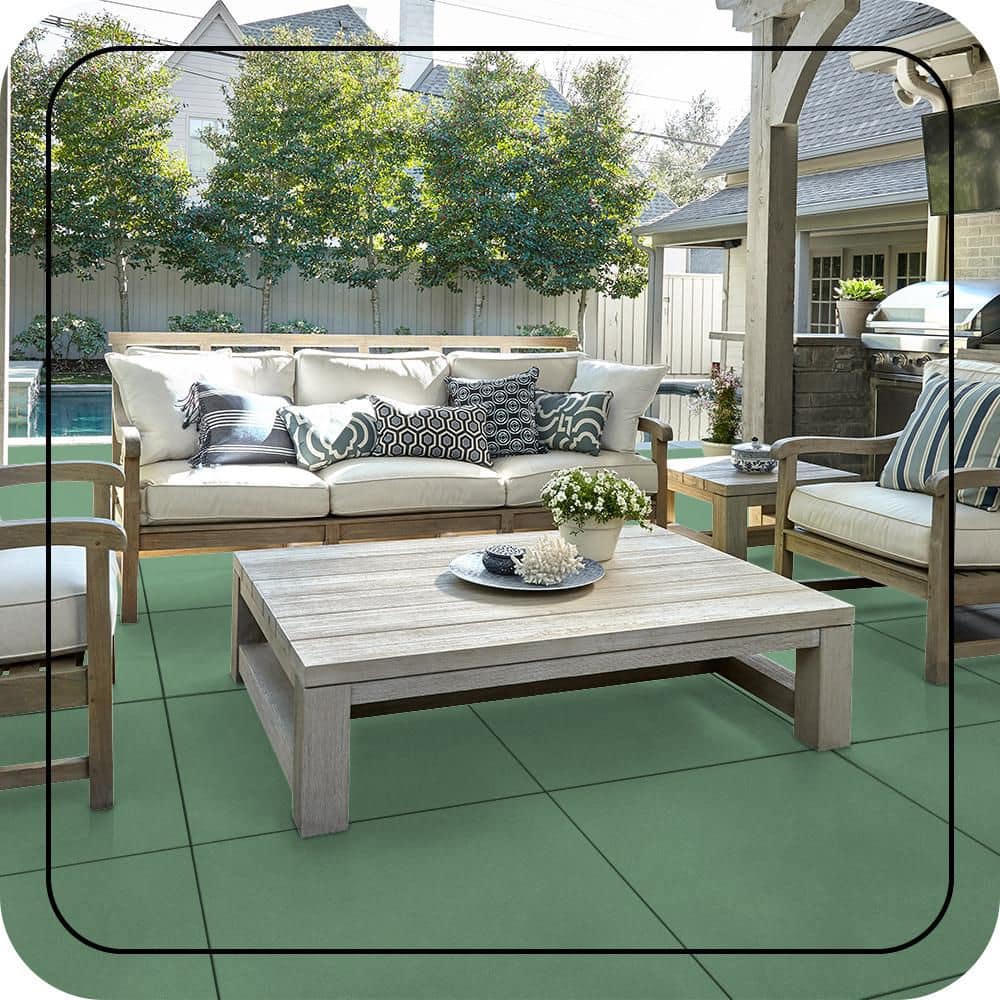 BEHR PREMIUM #S400-5 Textured Low-Lustre Enamel Interior/Exterior Porch and Patio Anti-Slip Floor Paint (3)