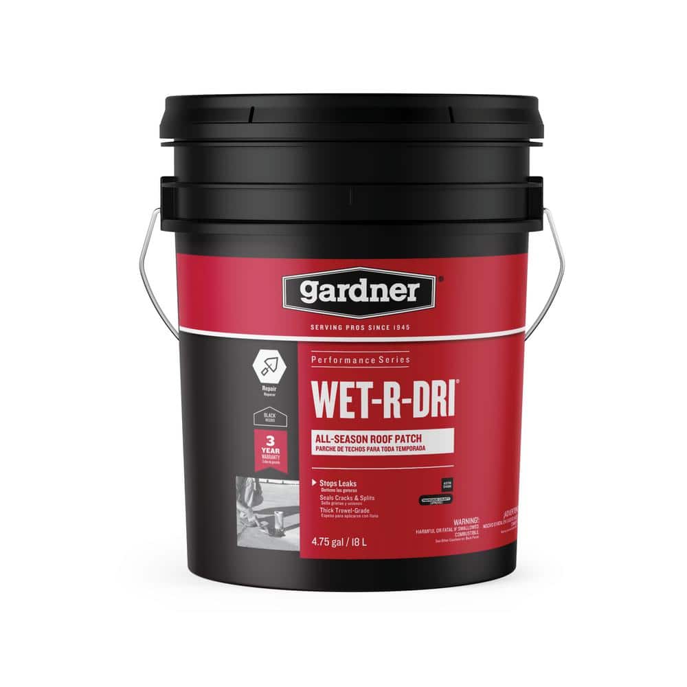 Gardner 4.75 Gal. Wet-R-Dri All-Season Roof Patch