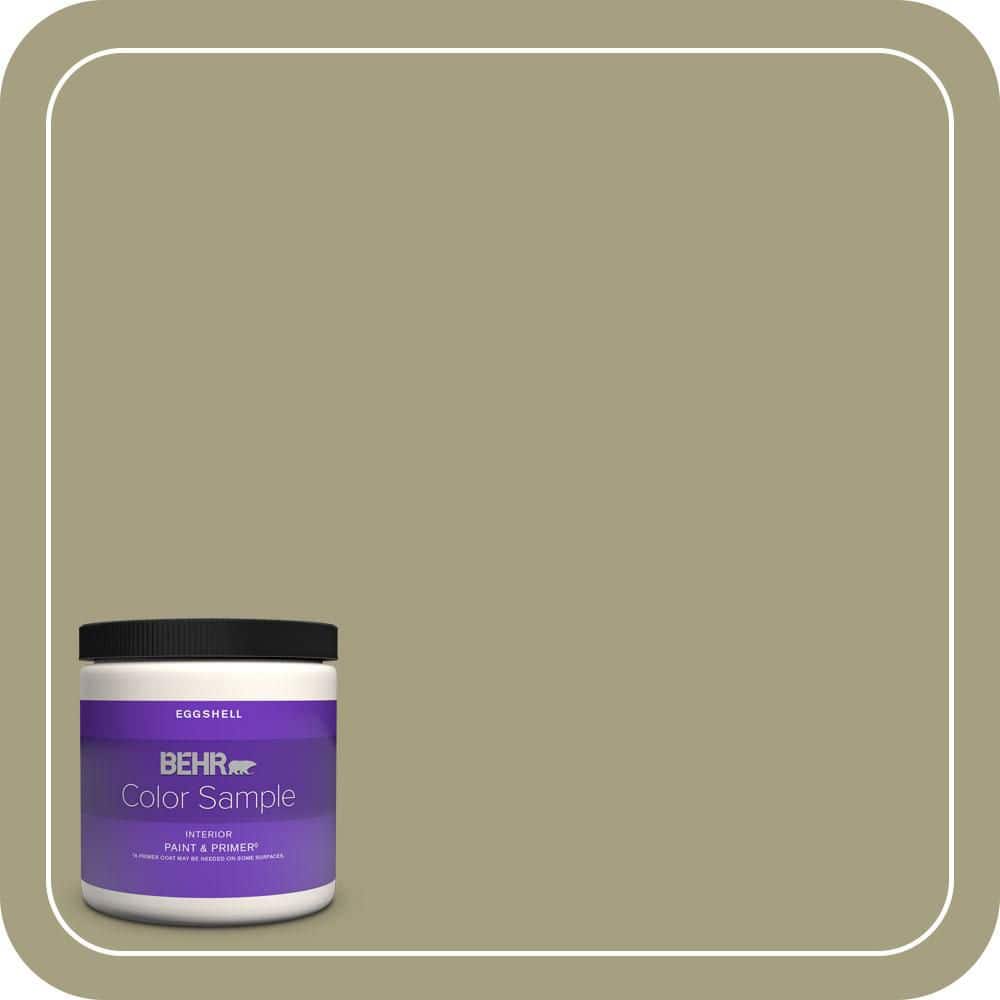BEHR PREMIUM PLUS #PPU9-22 Cricket Enamel Low Odor & Primer (1)