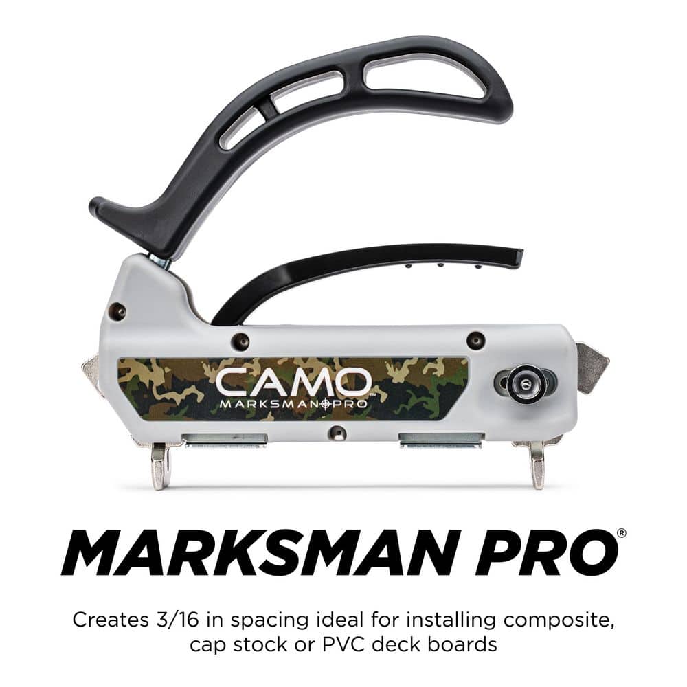CAMO Marksman Pro - Hidden Deck Fastener Installation Tool - 3/16 in. Spacing for Cedar and Composite Deck Boards
