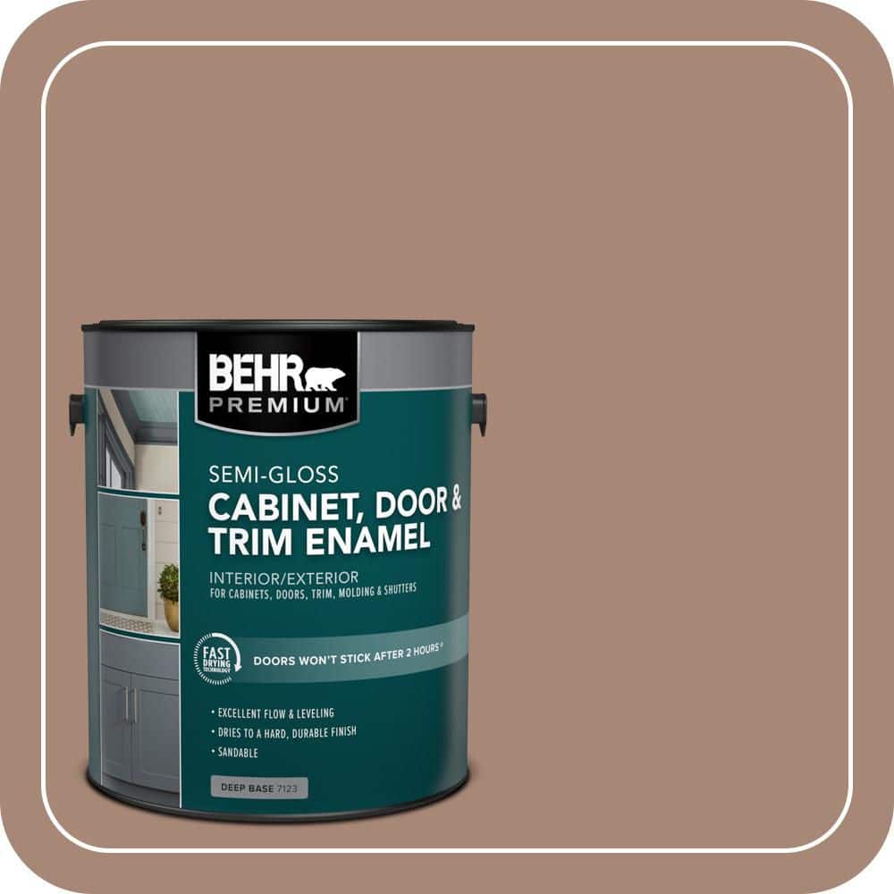 BEHR PREMIUM 1 gal. #PPU3-14 Tribal Pottery Semi-Gloss Enamel Interior/Exterior Cabinet, Door & Trim Paint