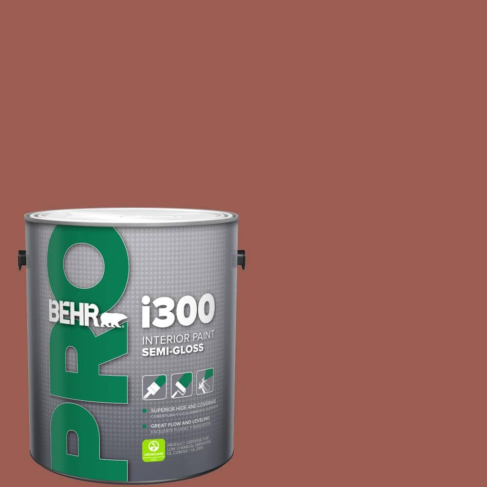 BEHR PRO 1 gal. #S160-6 Red Potato Semi-Gloss Interior Paint