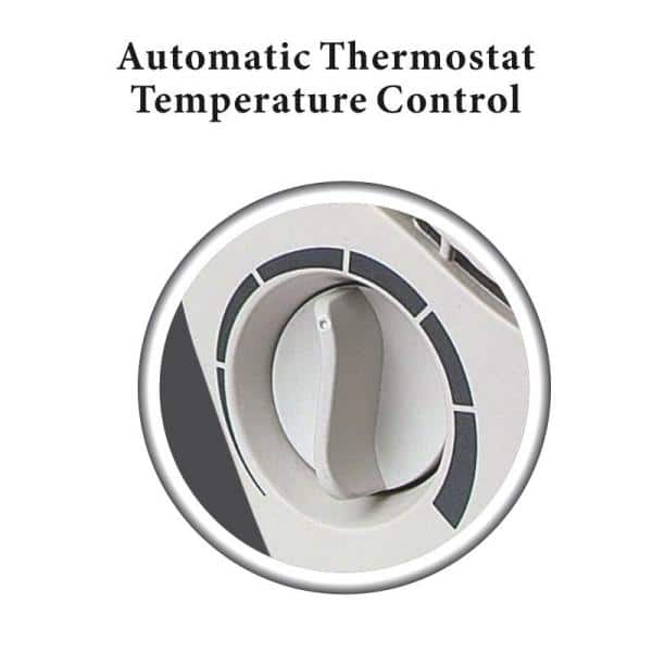 Optimus Electric 750-Watt to 1500-Watt Portable Fan Heater with Thermostat (2)