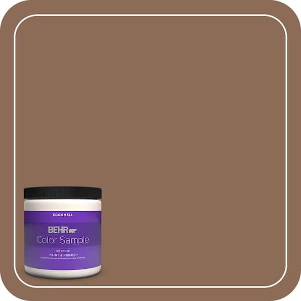 BEHR PREMIUM PLUS 8 oz. #MQ2-43 Antiquities Eggshell Enamel Interior Paint & Primer Color Sample (2)