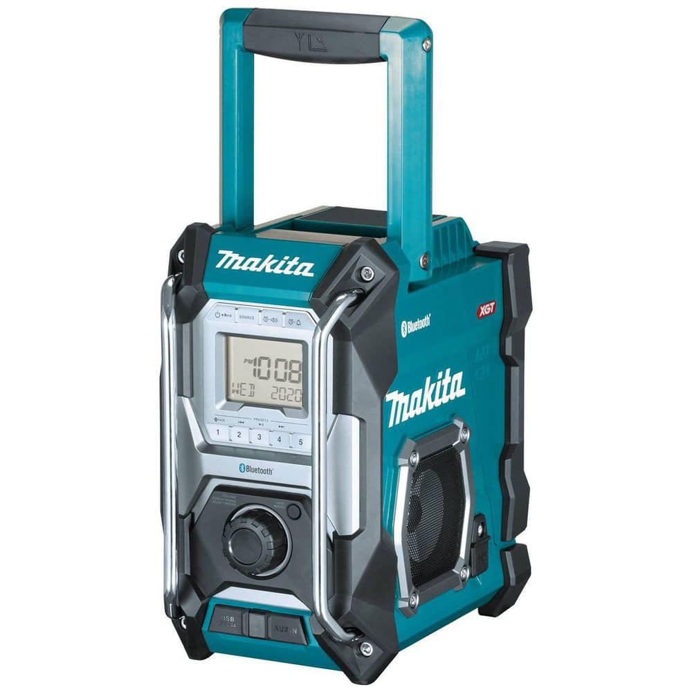 Makita 40V max XGT Brushless Cordless 1/2 in. Right Angle Drill Kit (4. 0Ah) with 40V Max XGT Cordless Bluetooth Job Site Radio (3)