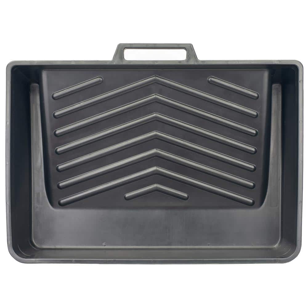 PRIVATE BRAND UNBRANDED 18 in. Plastic Deep-Well Tank Paint Roller Tray