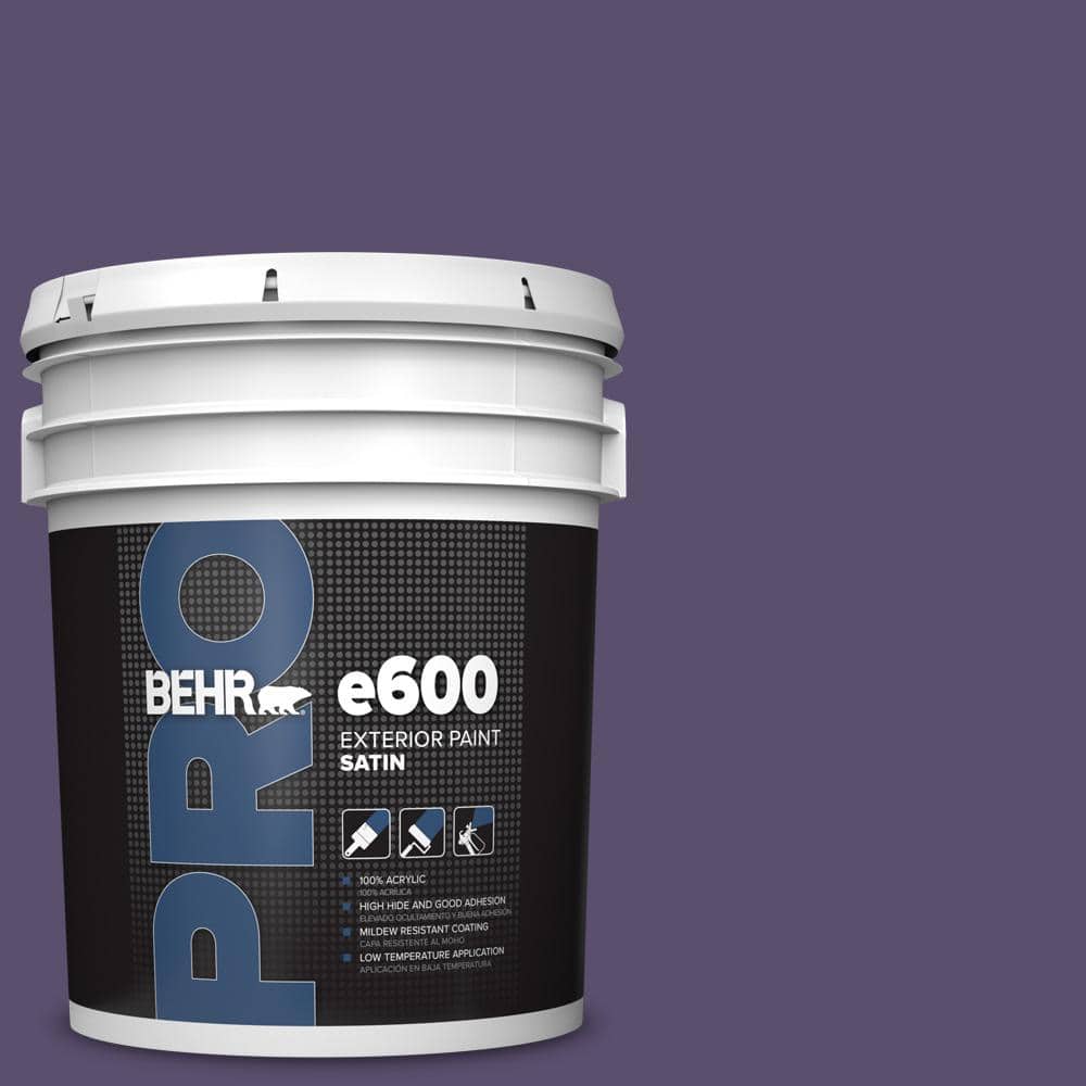 BEHR PRO 5 gal. #650D-7 Crowning Satin Exterior Paint