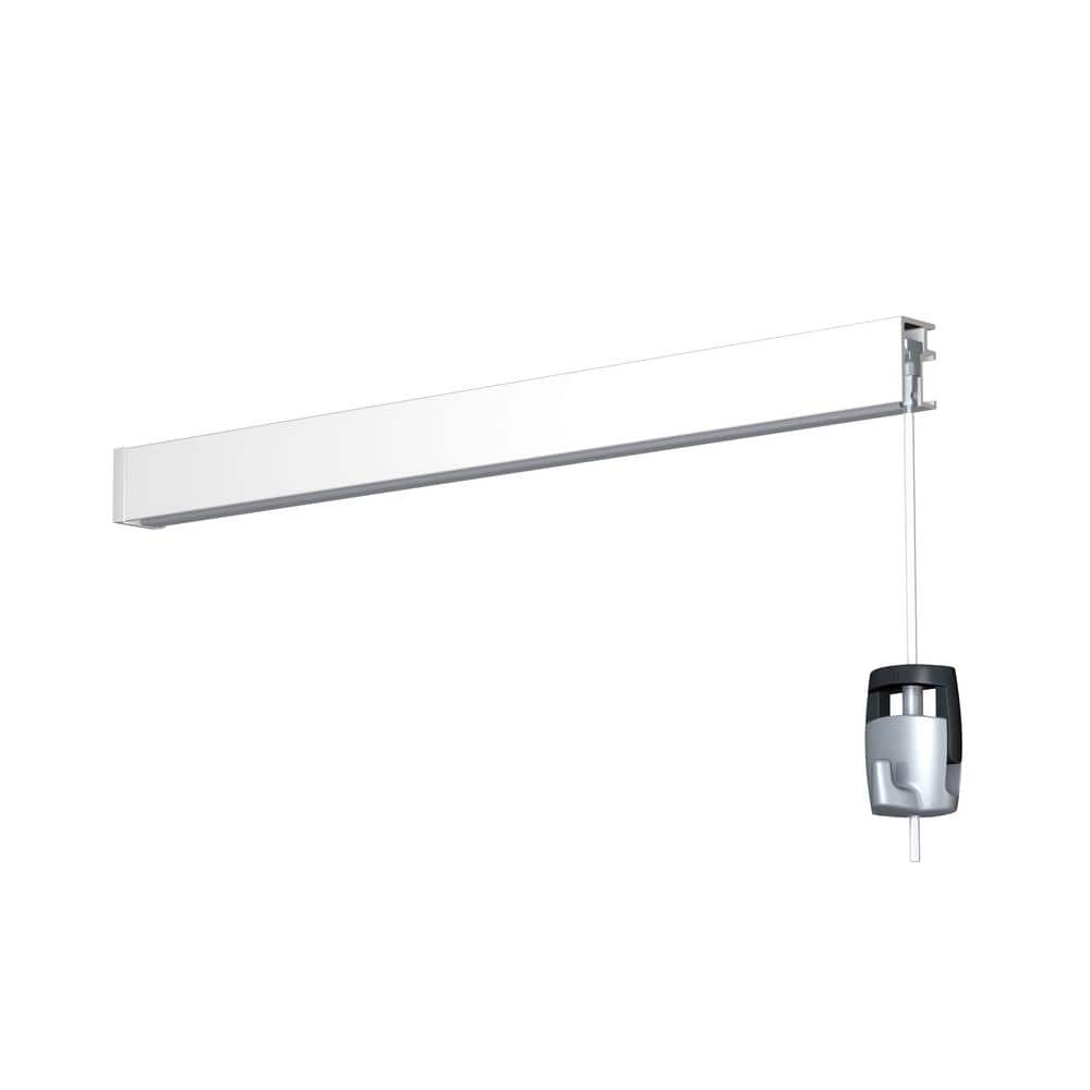 HangZ Gallery Rail in White for Gallery Rail System (1)