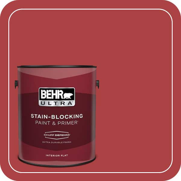 BEHR PREMIUM PLUS #160B-7 Daredevil Enamel Low Odor & Primer (3)