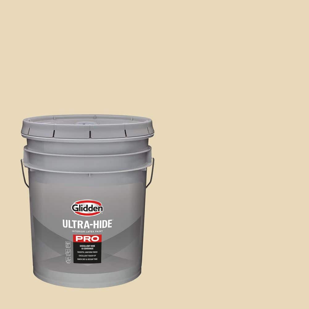 Glidden Ultra-Hide 1 gal. PPG12-28 At the Beach Eggshell Interior Paint