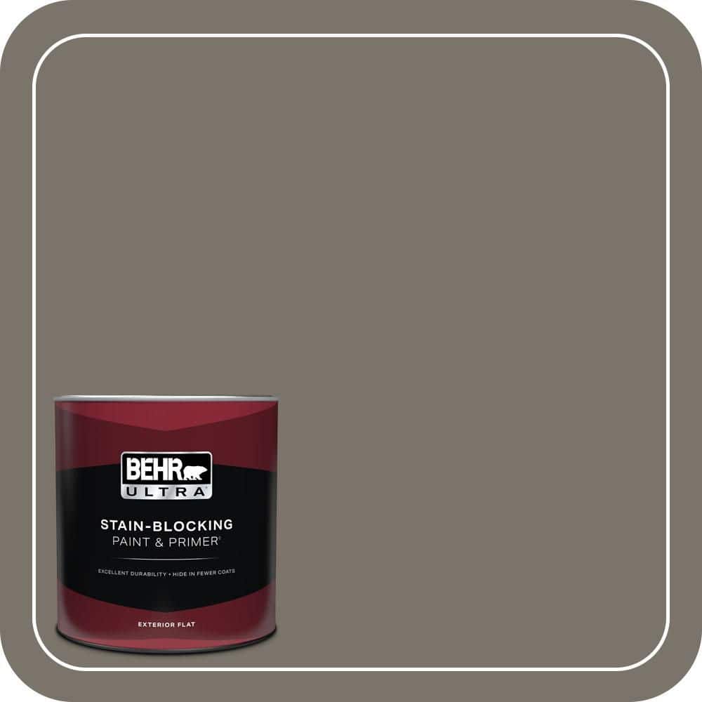 BEHR ULTRA 1 qt. #MQ2-58 Unpredictable Hue Flat Exterior Paint & Primer