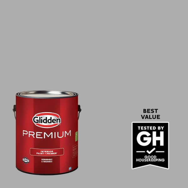 Glidden Premium 1 gal. #PPG1001-4 Flagstone Eggshell Interior Latex Paint (2)