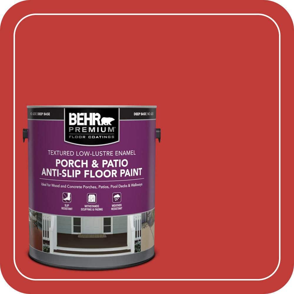 BEHR PREMIUM #P150-7 Low-Lustre Enamel Interior/Exterior Porch and Patio Floor Paint (1)