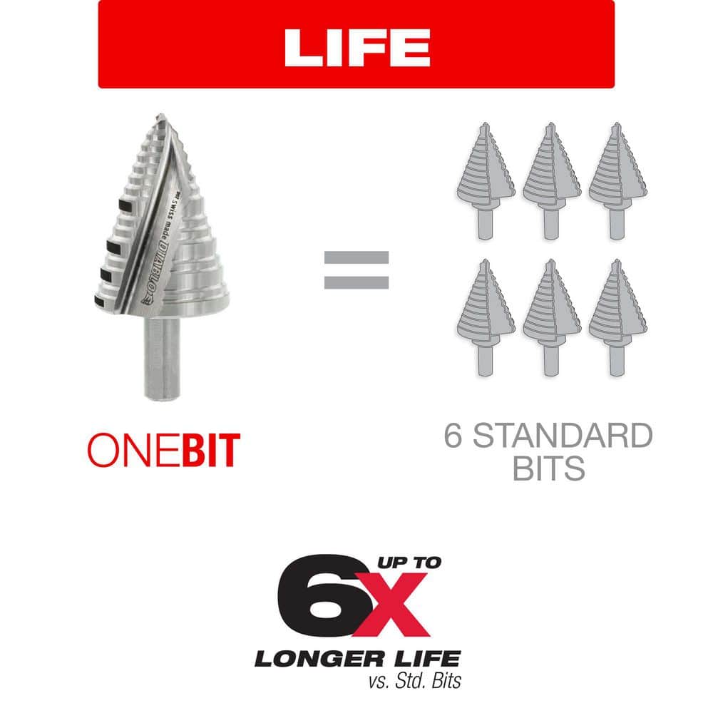 DIABLO . to . Step Drill Bit (15-Steps) (2)