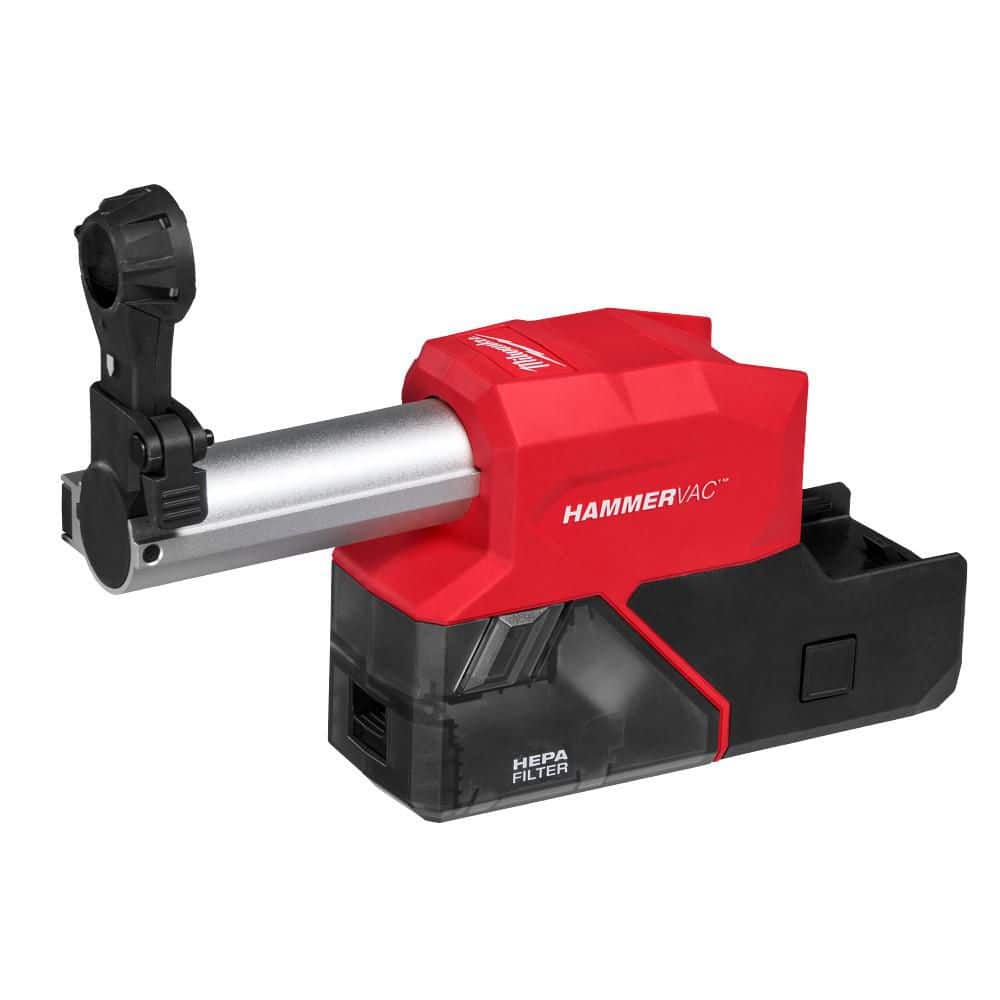 Milwaukee M18 FUEL 18-Volt Lithium-Ion Cordless 5/8 in. HammerVac HEPA Filtered Dust Extractor (Tool-Only) (2)