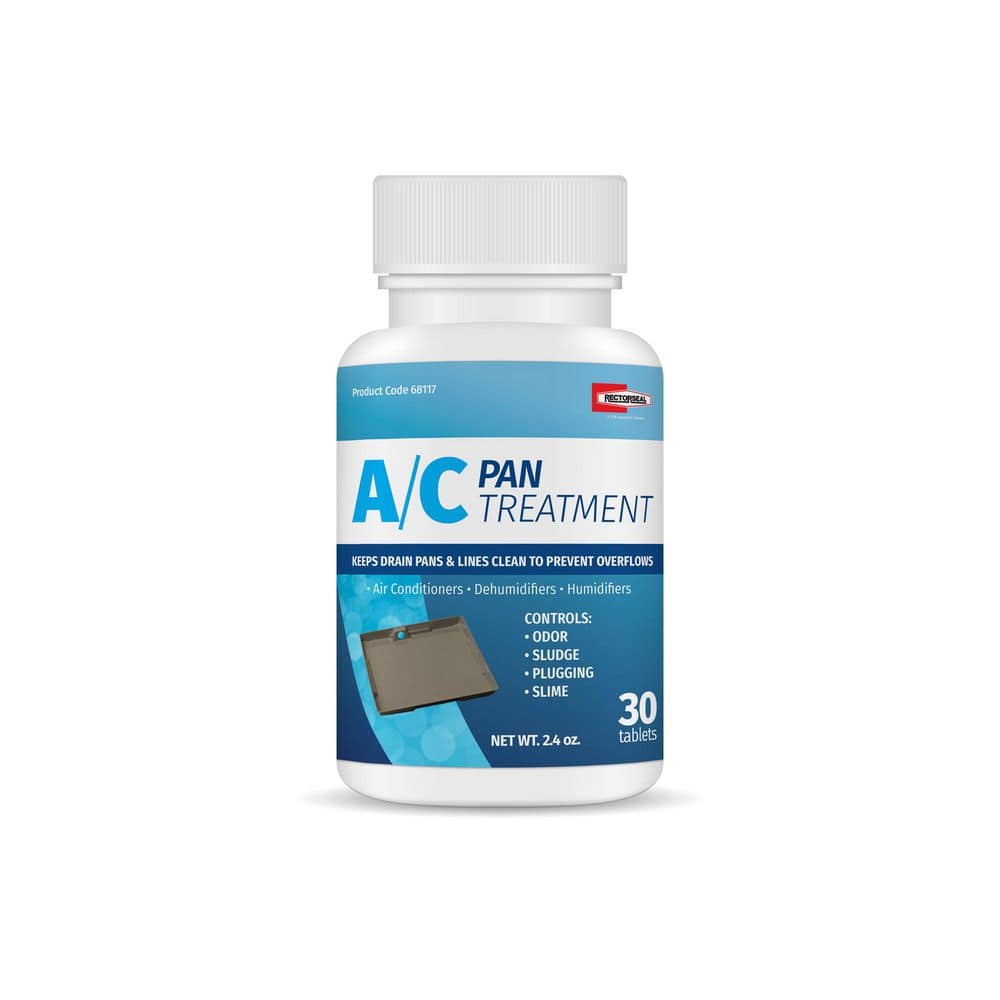 RectorSeal A/C Drain Pan and Drain Line Treatment 30-Tablets