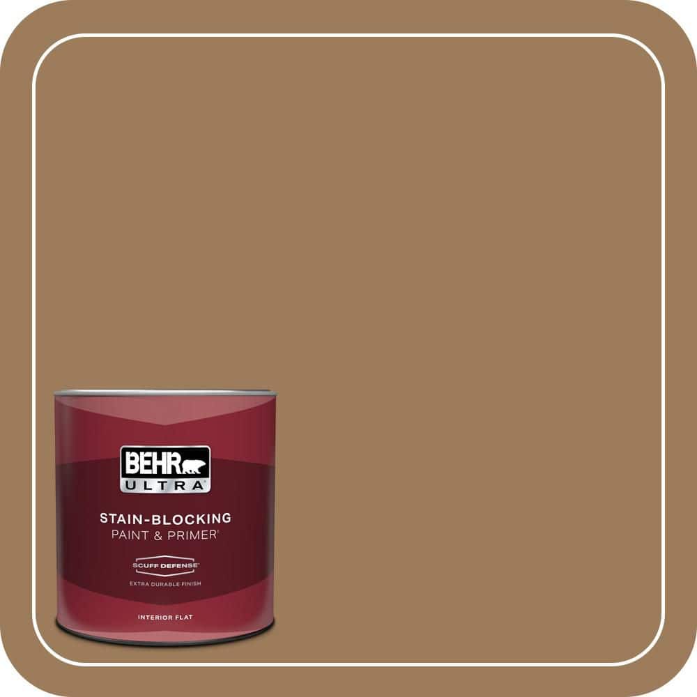 BEHR ULTRA 1 qt. #N270-6 Westminster Extra Durable Flat Interior Paint & Primer