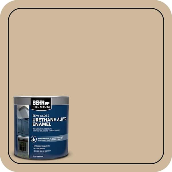 BEHR PREMIUM 1 qt. #BXC-80 Wildwood Semi-Gloss Enamel Urethane Alkyd Interior/Exterior Paint (2)