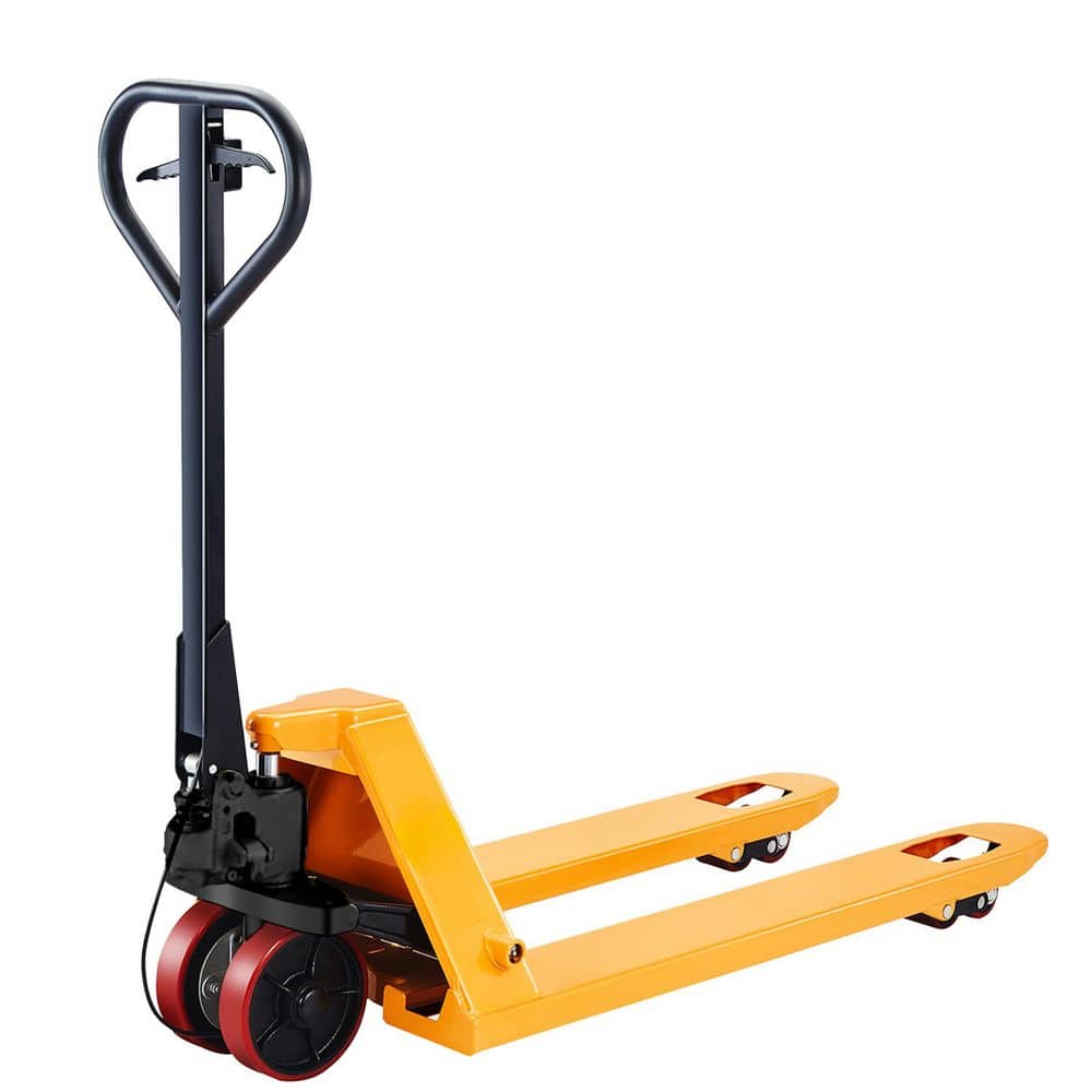 TORY CARRIER 5,500 lbs. Capacity Hand Pallet Truck with Brake System Manual Pallet Jack with 48 x 27 in. Fork