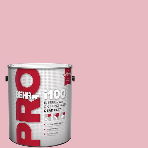 BEHR PRO 1 gal. #M150-2 Peppermint Stick Dead Flat Interior Paint (2)