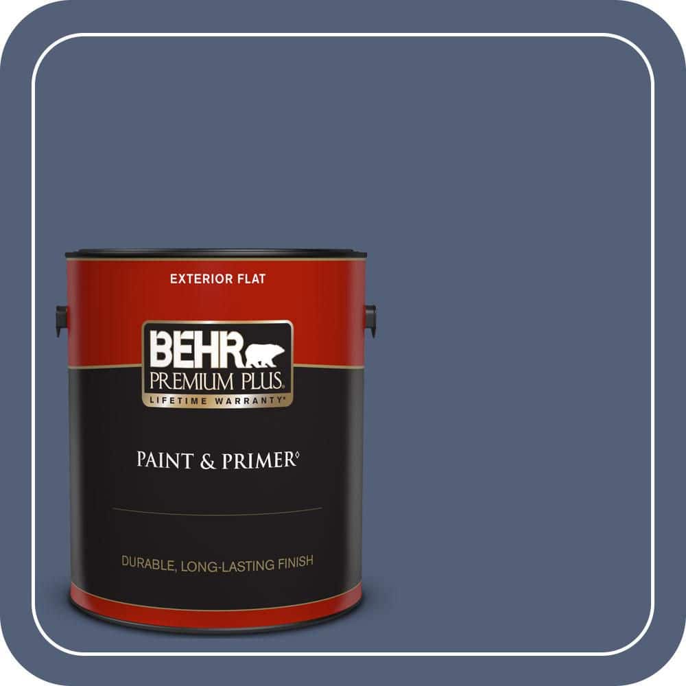 BEHR PREMIUM PLUS 1 gal. #S530-6 Extreme Flat Exterior Paint & Primer (1)