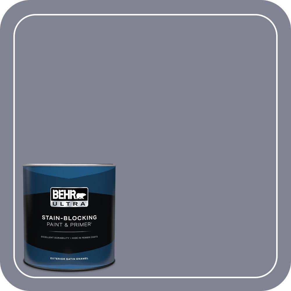 BEHR ULTRA 1 qt. #PPU16-16 Metro Satin Enamel Exterior Paint & Primer
