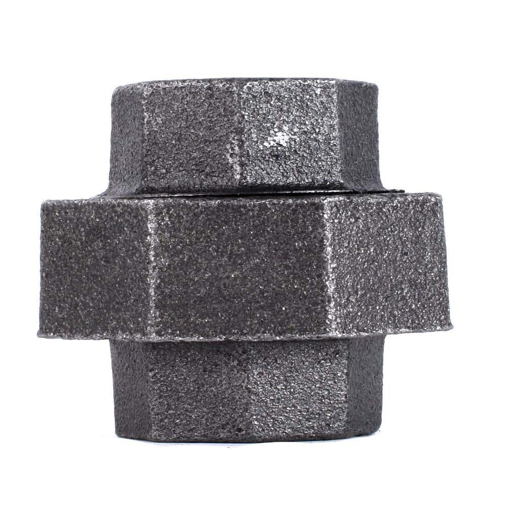 STZ 3/8 in. Black Iron Union