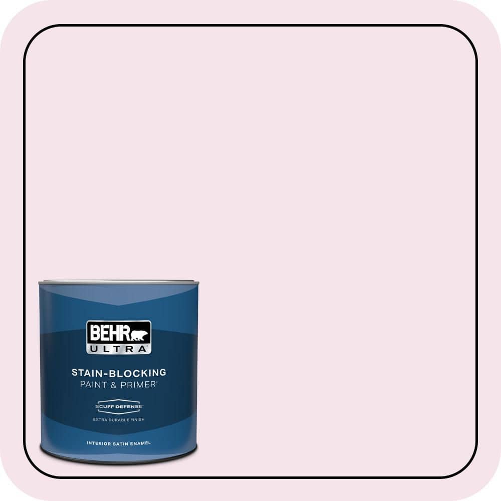 BEHR ULTRA 1 qt. #690A-1 Zephyr Extra Durable Satin Enamel Interior Paint & Primer