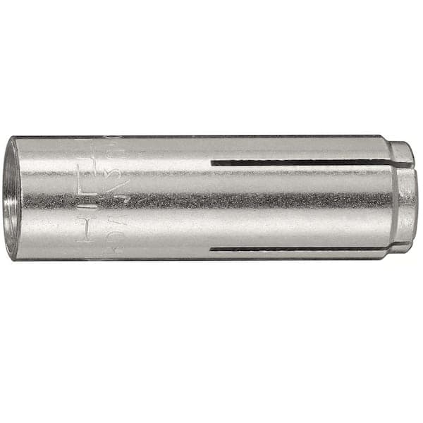 Hilti 1/2 in. x 2 in. HDV Flush Carbon Steel Zinc Plated Drop-In Anchors (4-Pack) (2)