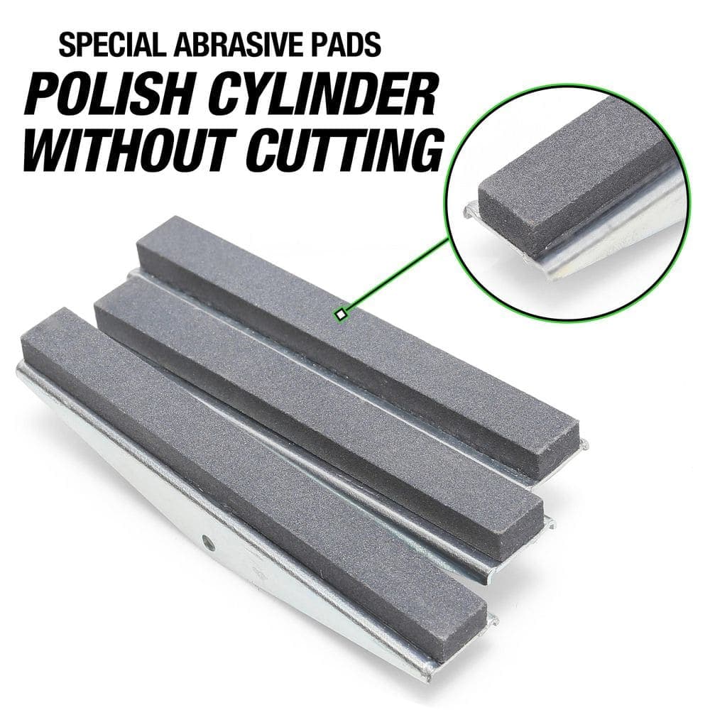 OEM AST 4 in. Medium Grit Cylinder Polishing Replacement Stones (Set of 3) (2)