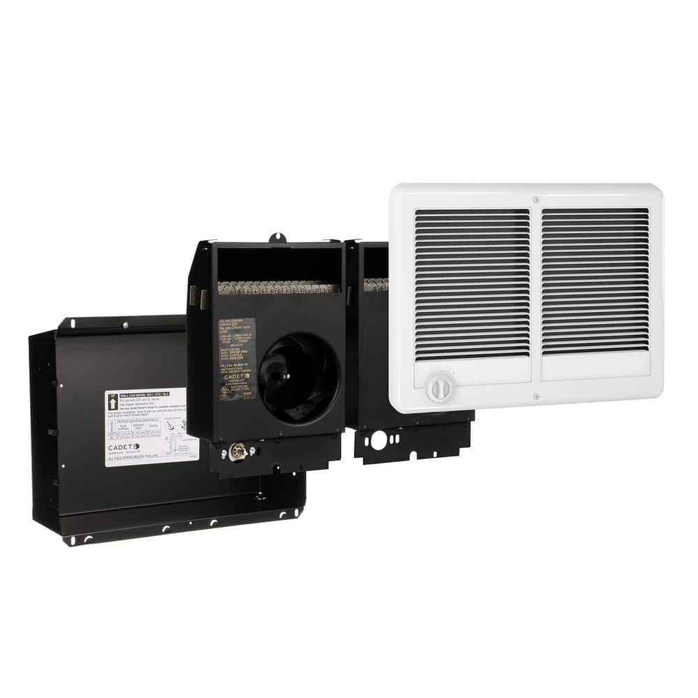 Cadet 240/208-volt Com-Pak Twin In-wall Fan-forced Electric Heater with Thermostat