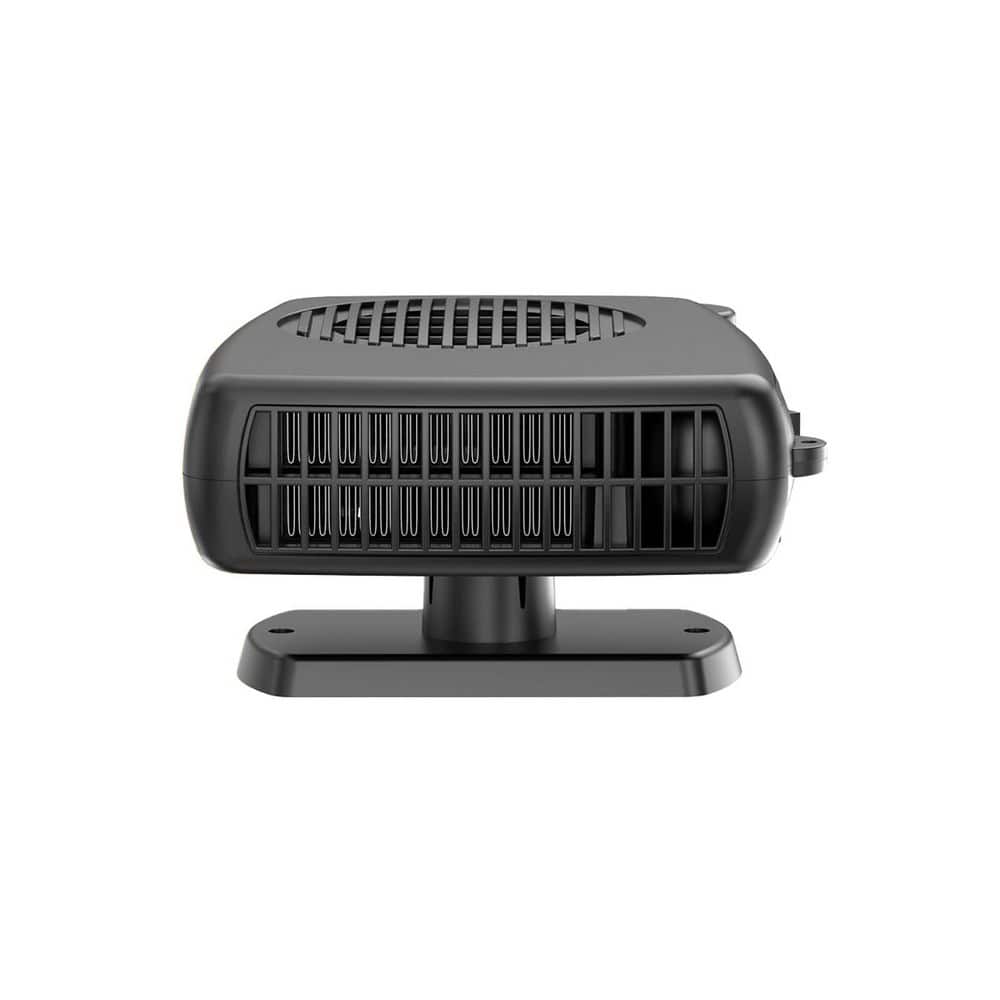 Aoibox 200W Black Indoor Electric Portable Space Heater with 360° Rotation for Cars, SUVs, Trucks, RVs, Defrosts Windshields (1)