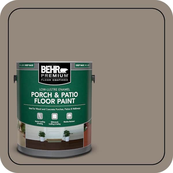 BEHR PREMIUM 1 gal. #MQ2-57 Art District Low-Lustre Enamel Interior/Exterior Porch and Patio Floor Paint (2)