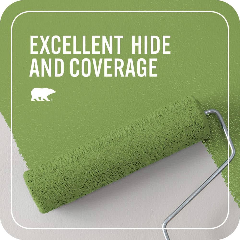 BEHR PREMIUM PLUS #P370-6 Salamander Interior/Exterior Paint & Primer Color Sample (4)