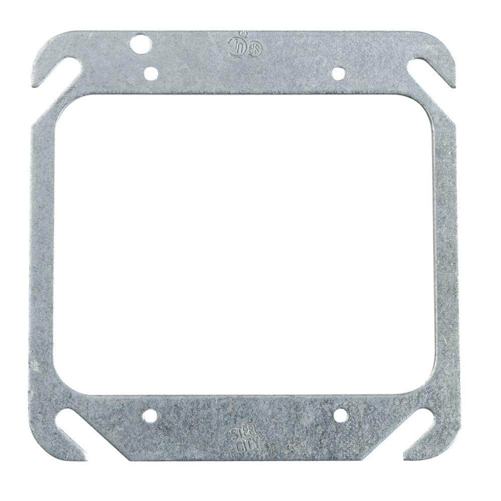 Steel City 2-Gang Square Electrical Box Cover (52C00-25R) (1)
