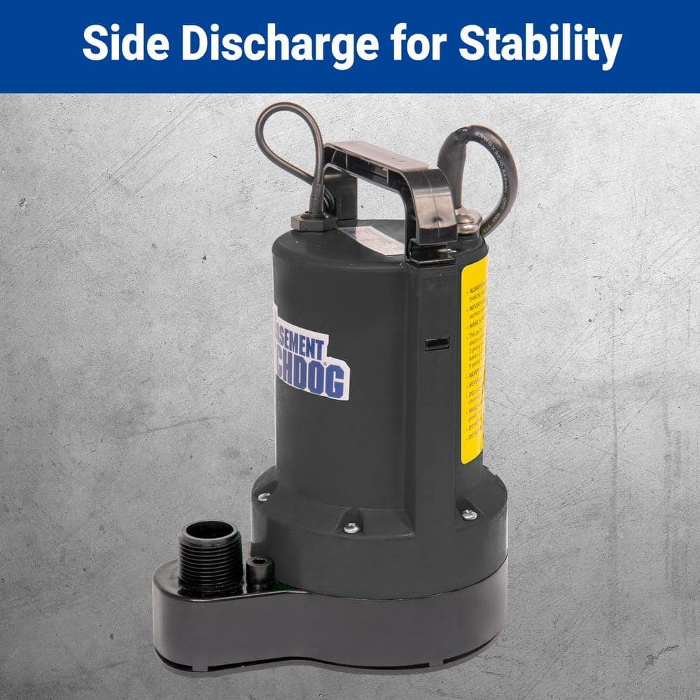 Basement Watchdog 1/3 HP Submersible Utility Pump (3)