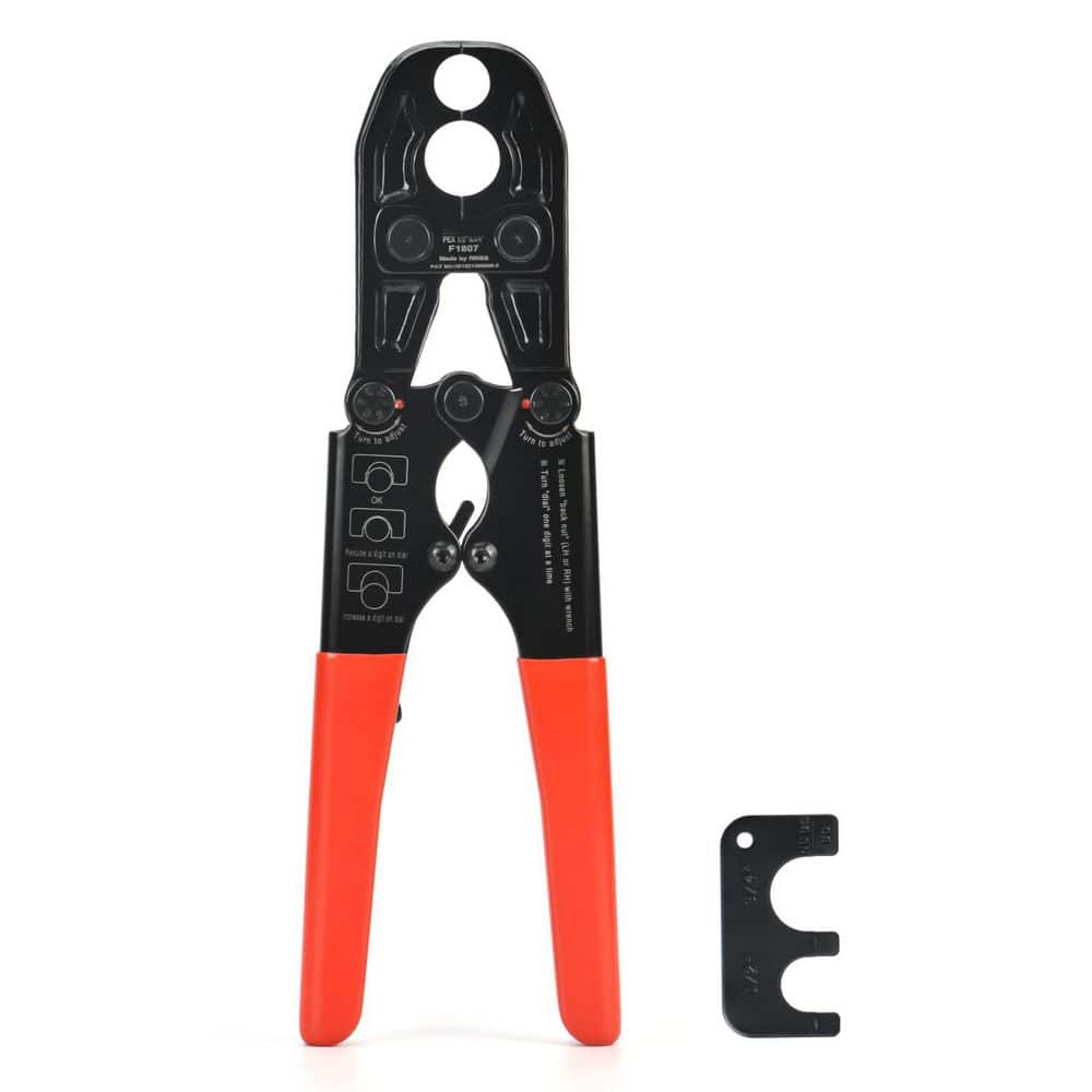 Unbranded Hand Tool Type with ASTM F1807 Standard, Well-Polished Jaws for PEX Pipe Copper Ring Connection, 1 Kit (3)
