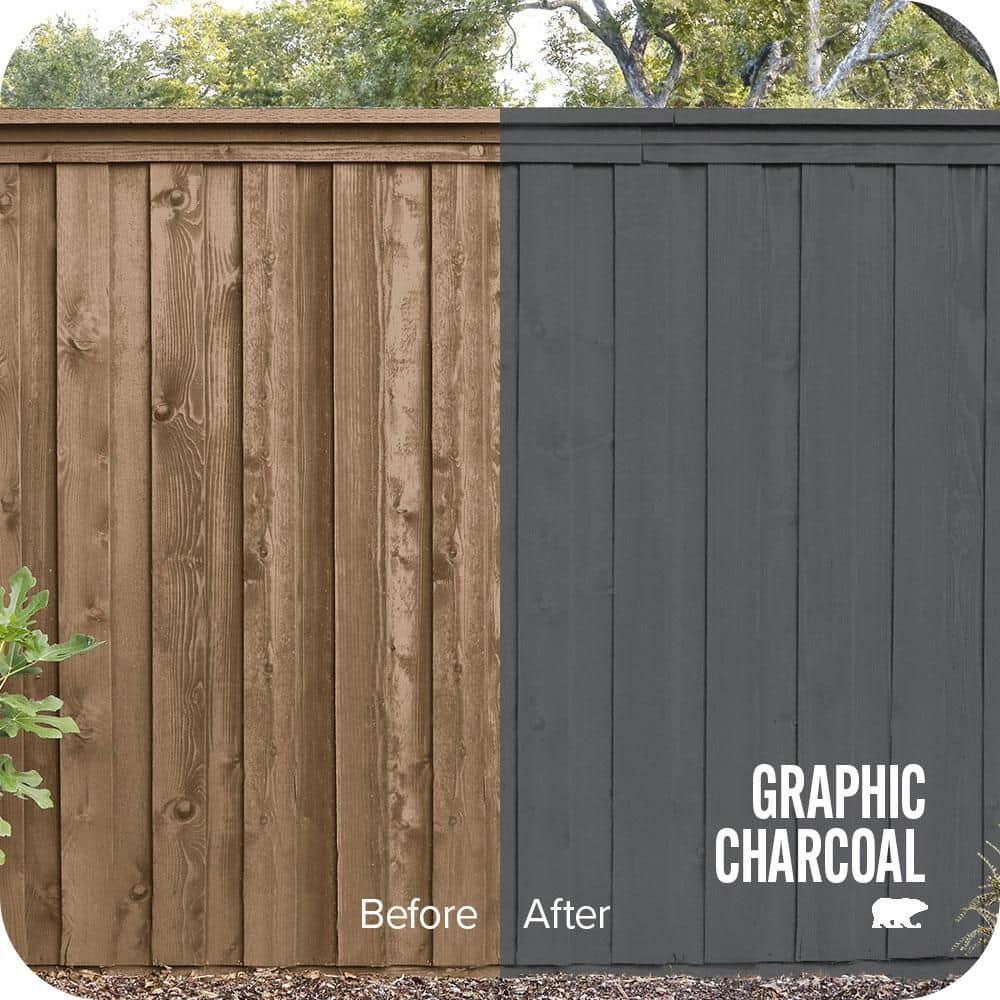 BEHR #N500-6 Color House and Fence Exterior Wood Stain (2)