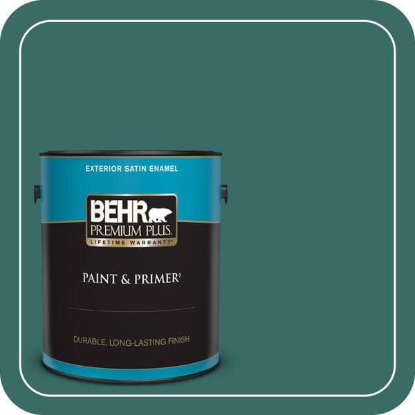 BEHR PREMIUM PLUS #M450-7 Beta Fish Enamel & Primer Color Sample (3)