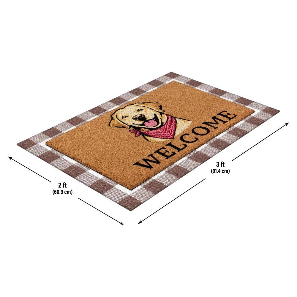 Unbranded Lab 24 in. x 36 in. Fall Coir Layering Mat (4)