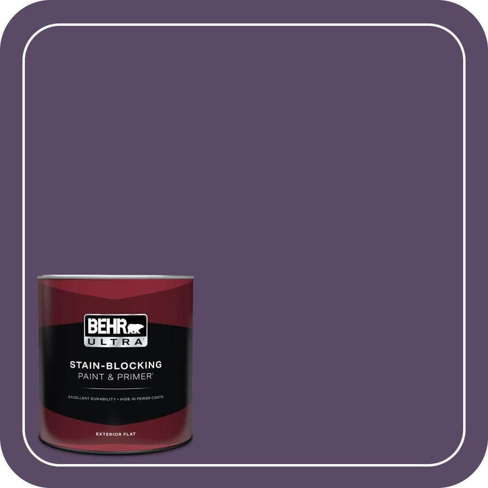 BEHR ULTRA 1 qt. #M570-7 Paparazzi Flat Exterior Paint & Primer