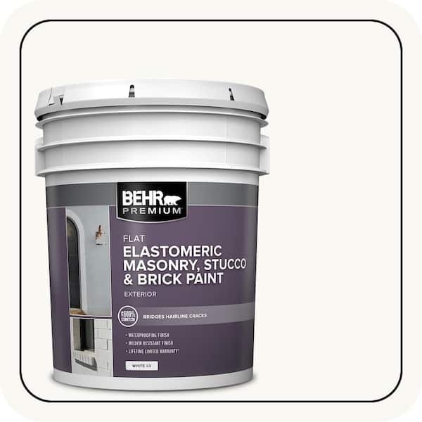 BEHR PREMIUM 5 gal. Elastomeric Masonry, Stucco and Brick Exterior Paint (2)