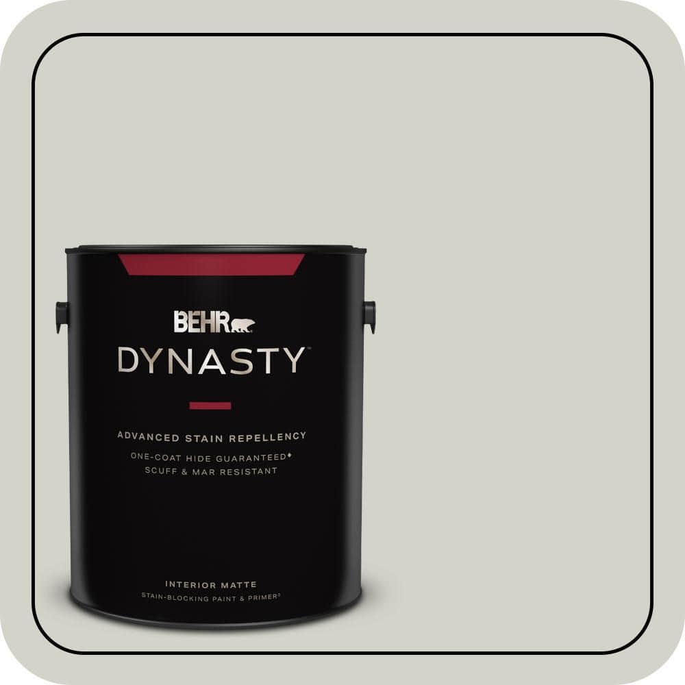 BEHR DYNASTY 1 gal. #N370-2 Eon Matte Interior Stain-Blocking Paint & Primer