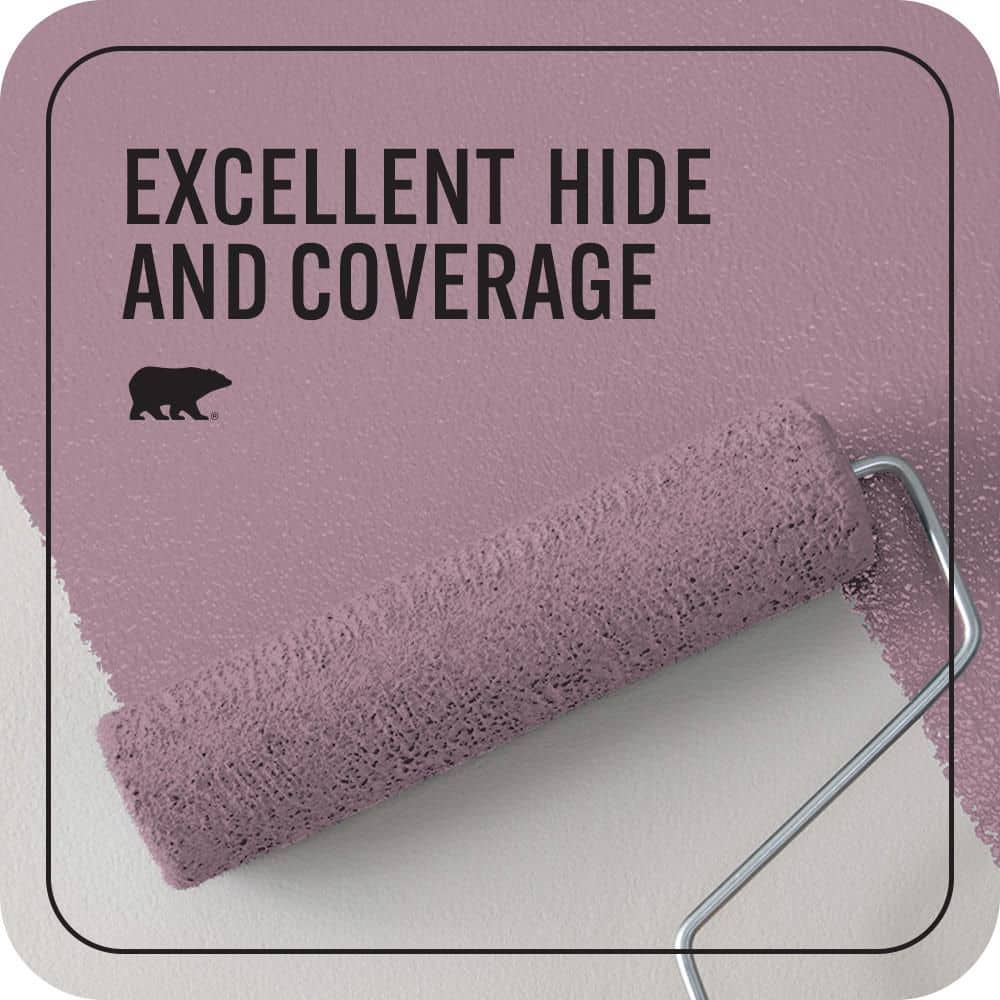 BEHR PREMIUM PLUS #S120-5 Reserve Flat Interior/Exterior Paint & Primer Color Sample (4)