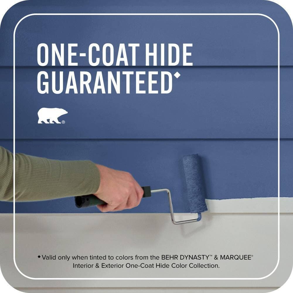BEHR MARQUEE 5 gal. #S-G-600 Deep Azure Satin Enamel Exterior Paint & Primer (3)