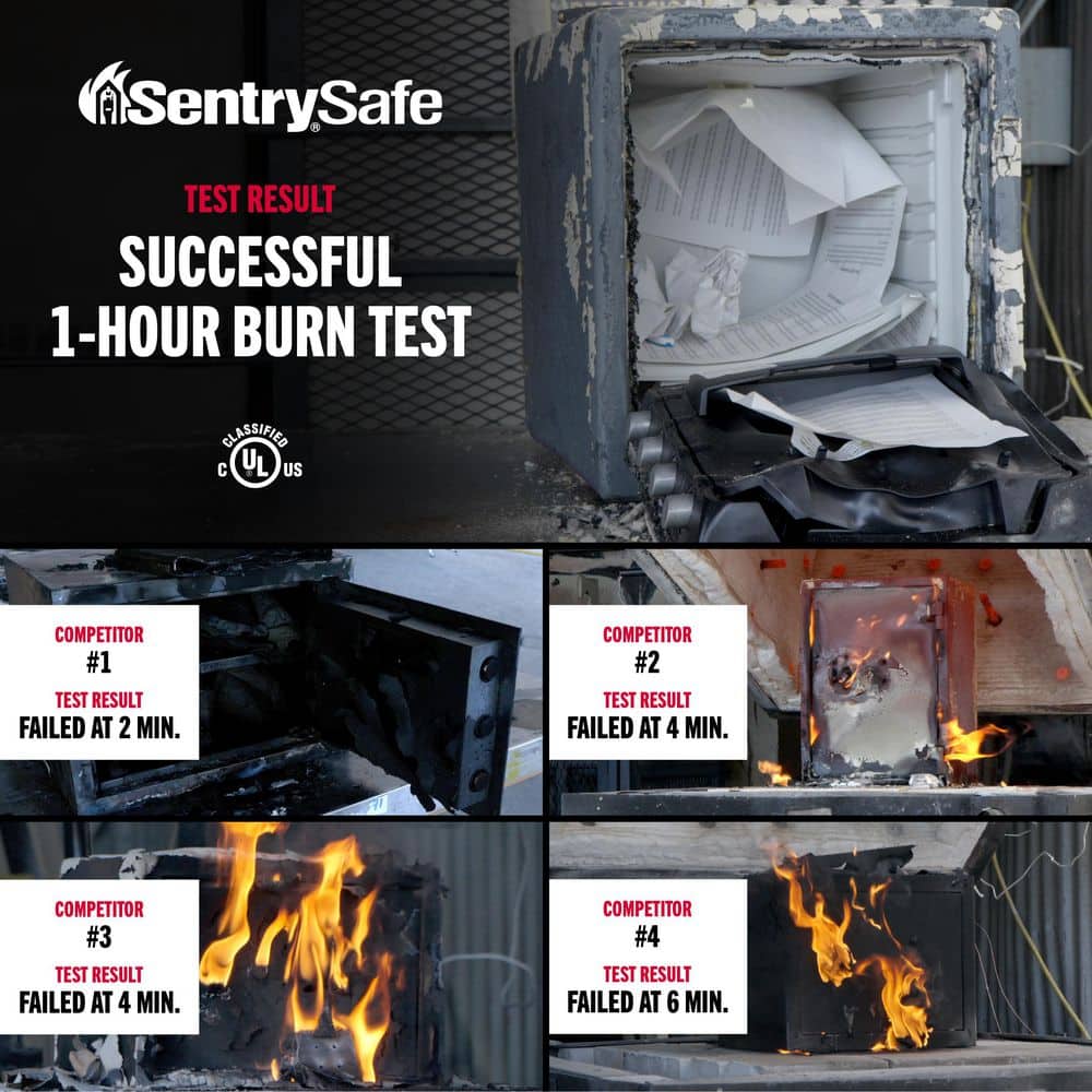 SentrySafe 1.2 cu. ft. Fireproof Safe with Digital Combination Lock (2)
