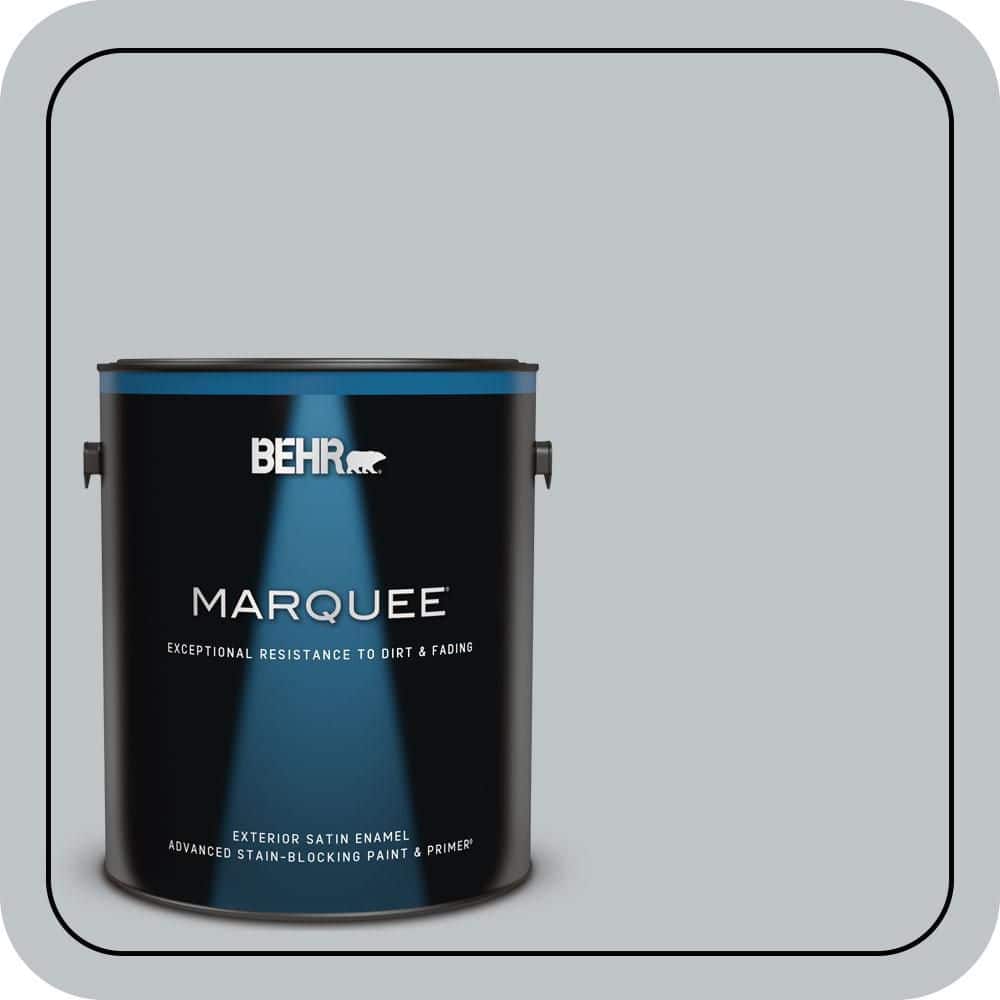 BEHR MARQUEE 1 gal. #N510-2 Galactic Tint Satin Enamel Exterior Paint & Primer